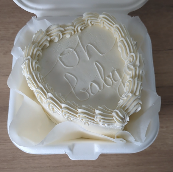 Bento Cake Gender Reveal